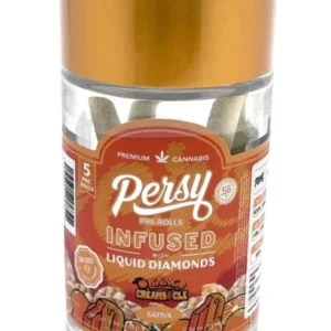 GRAPE APE PERSY LIQUID DIAMONDS INFUSED PRE-ROLLS