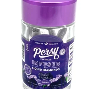 GRAPE APE PERSY LIQUID DIAMONDS INFUSED PRE-ROLLS